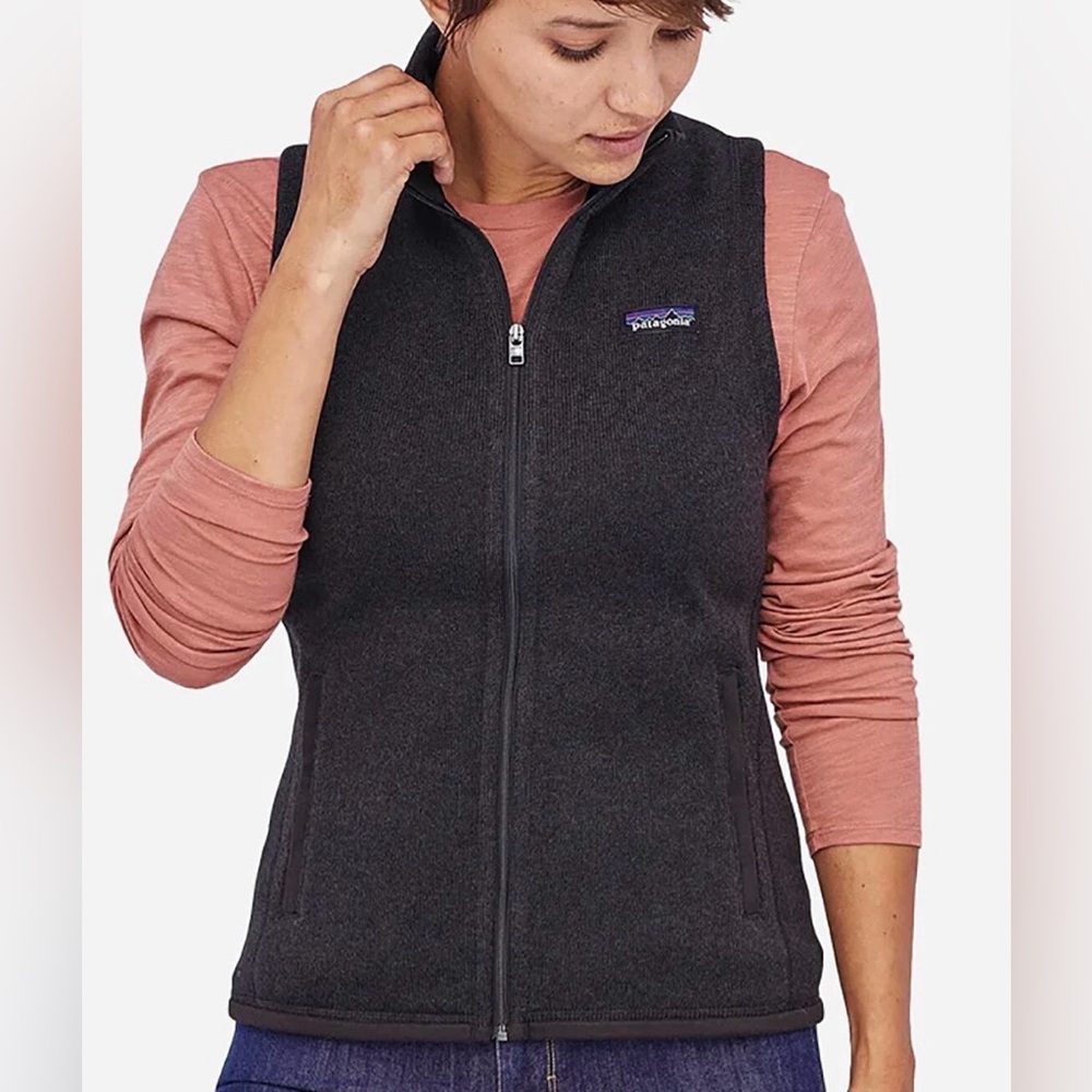 Patagonia Better Sweater Full-Zip Fleece Vest - Black - Medium